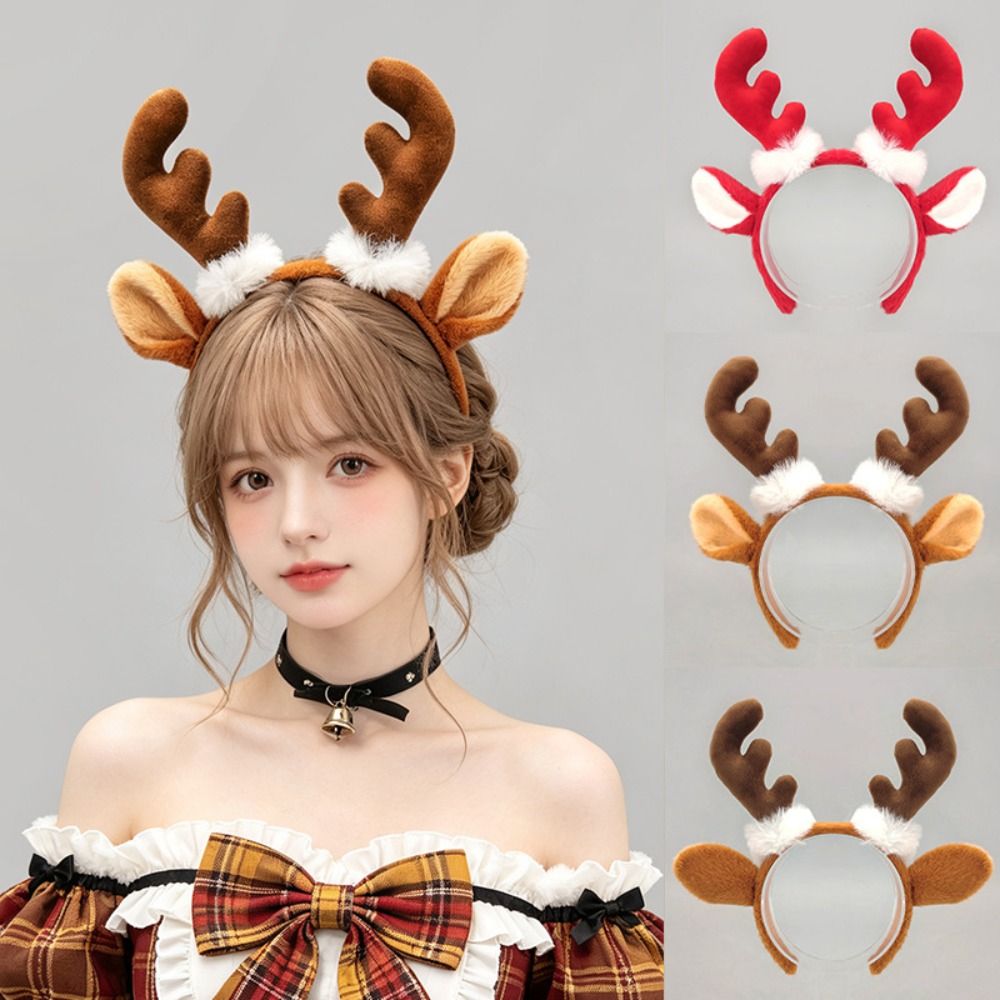 Reindeer Antlers Headband - Delizioso accessorio per capelli a tema