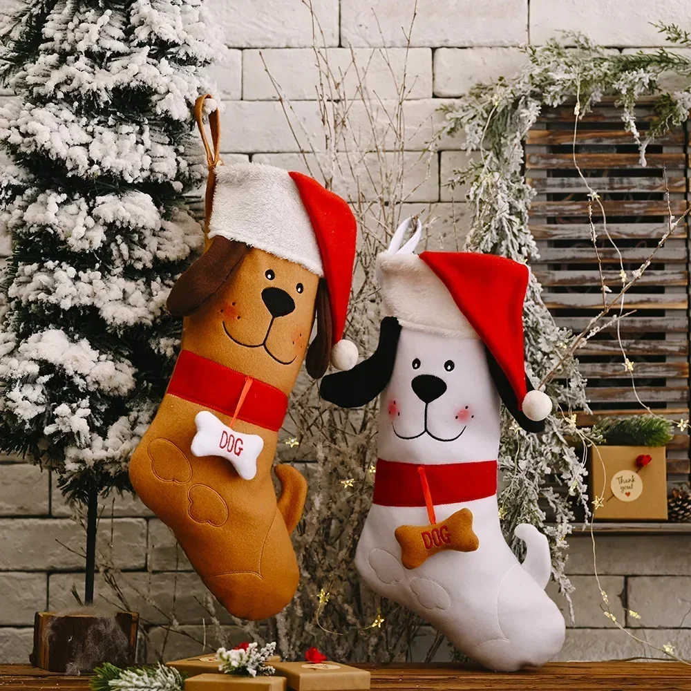 Calze natalizie a forma di oss - Christmas Stocking Hanging recensione e prezzo