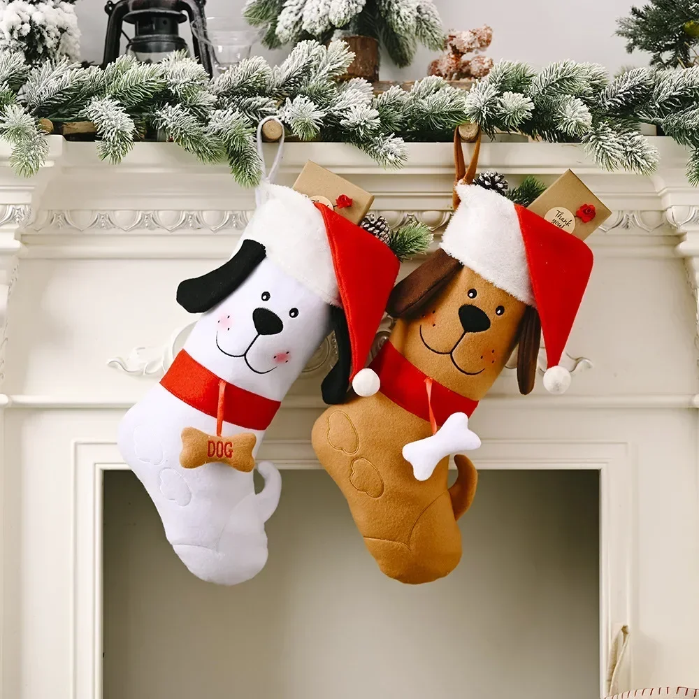 Calze natalizie a forma di oss - Christmas Stocking Hanging recensione e prezzo