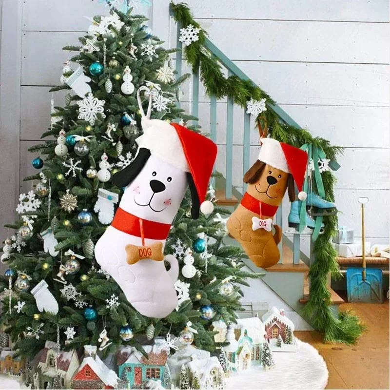 Calze natalizie a forma di oss - Christmas Stocking Hanging recensione e prezzo