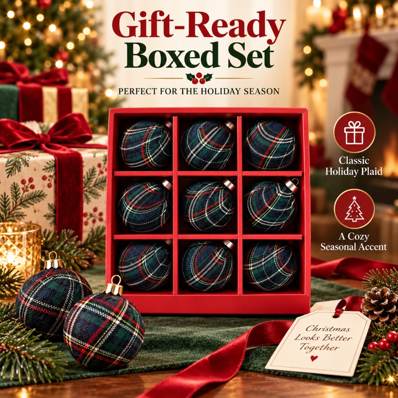 Set da 9 palline decorative na - Gift Box Wrap Set recensione e prezzo