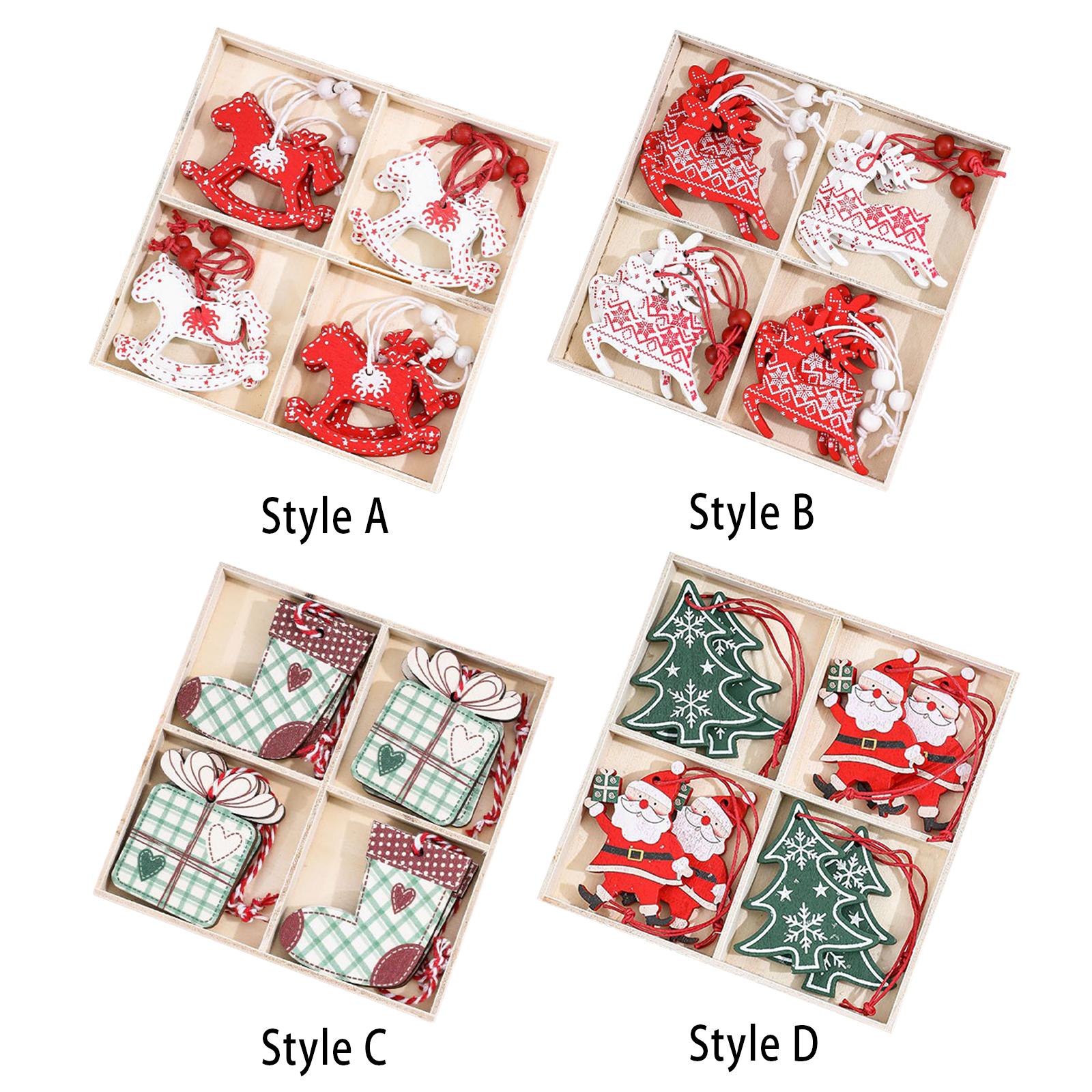 Decorazione natalizia in legno - Christmas Stocking Hanging recensione e prezzo