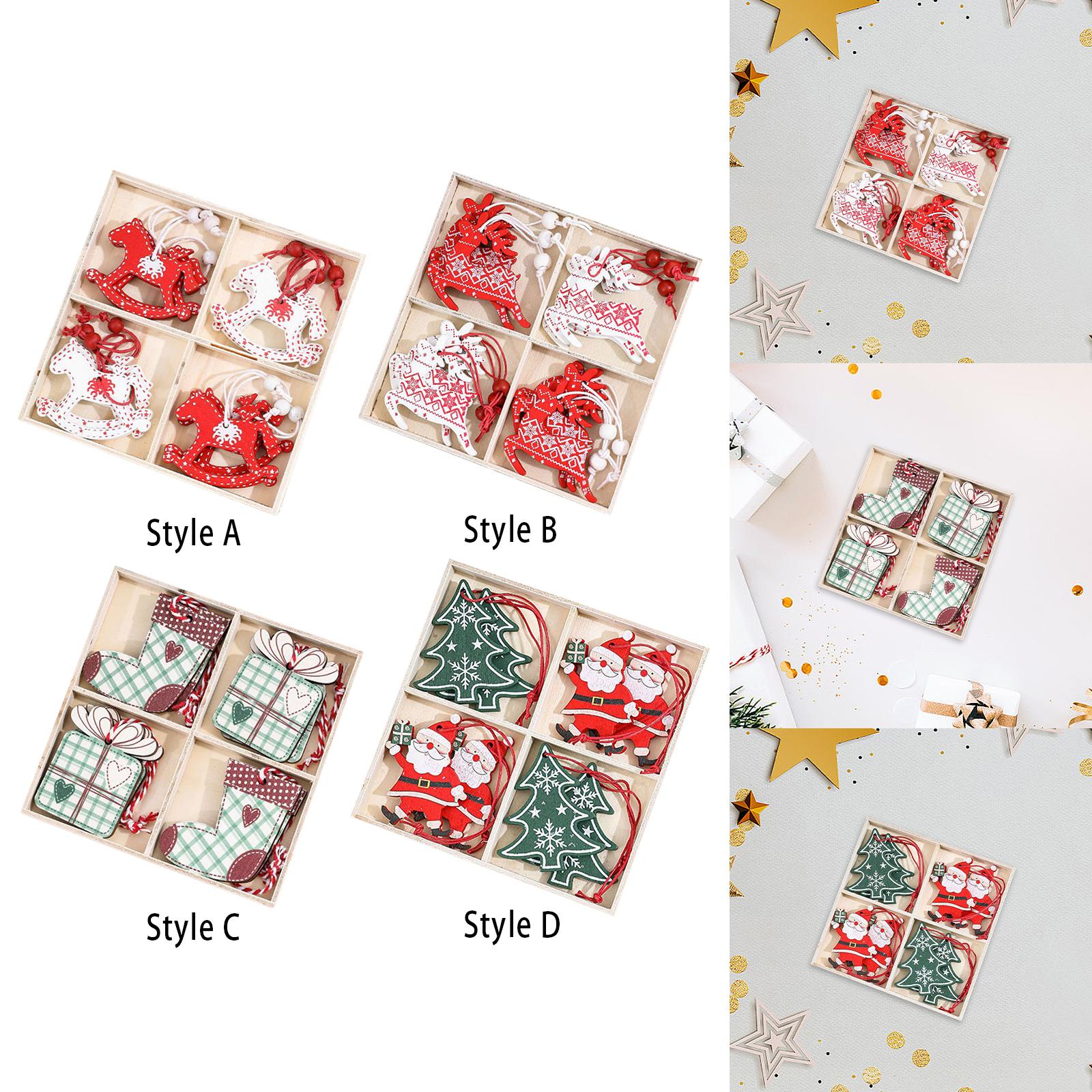 Decorazione natalizia in legno - Christmas Stocking Hanging recensione e prezzo