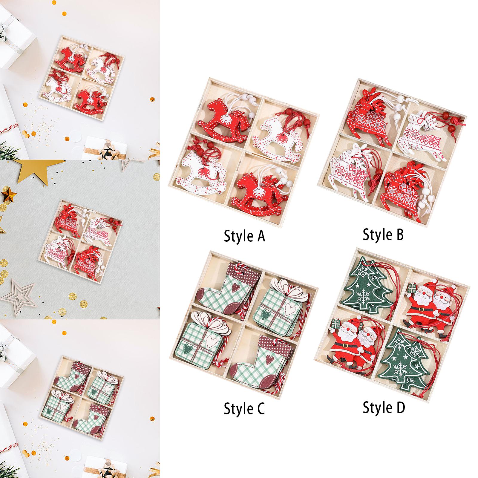 Decorazione natalizia in legno - Christmas Stocking Hanging recensione e prezzo