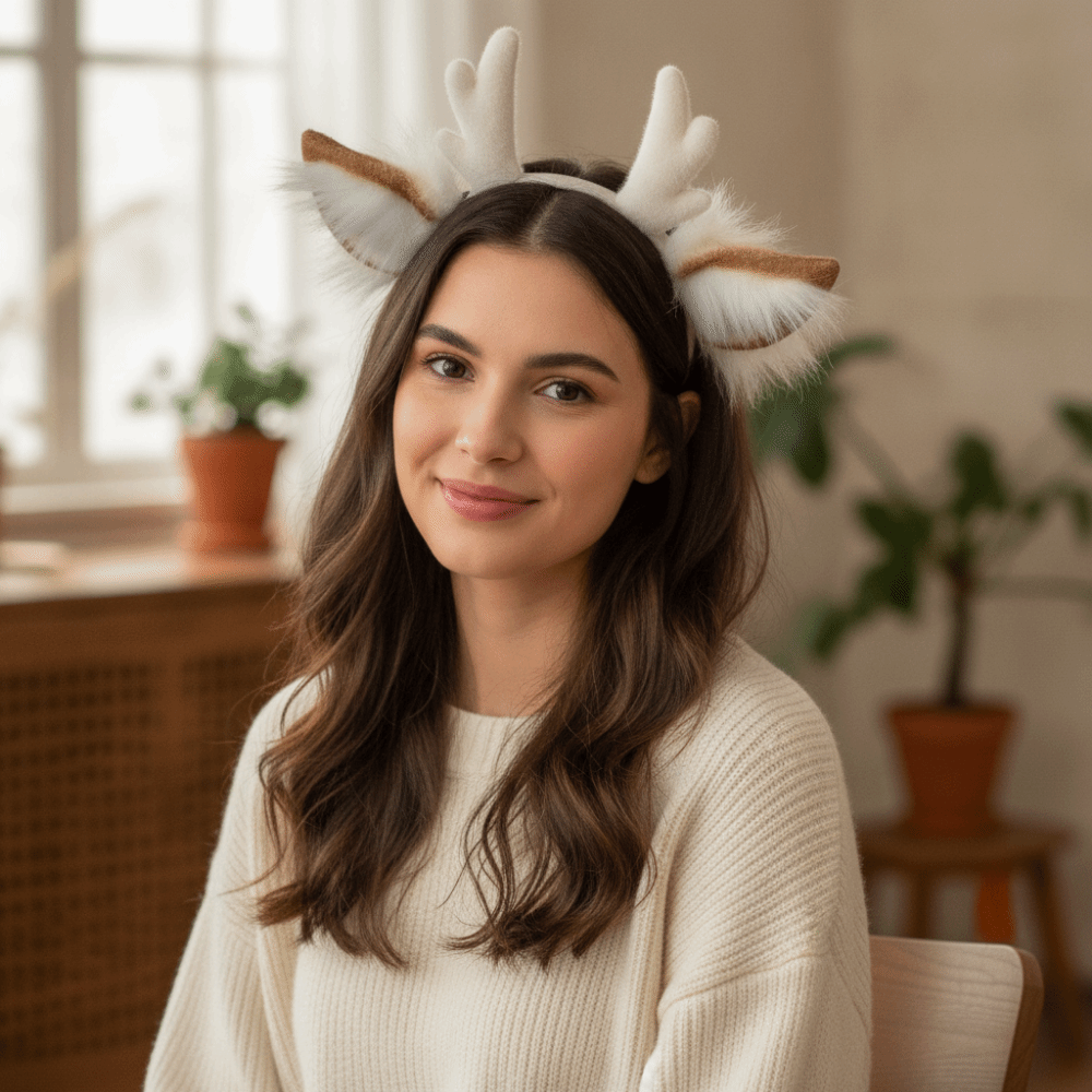 Cerchietto con Corna di Renna  - Reindeer Antlers Headband recensione e prezzo