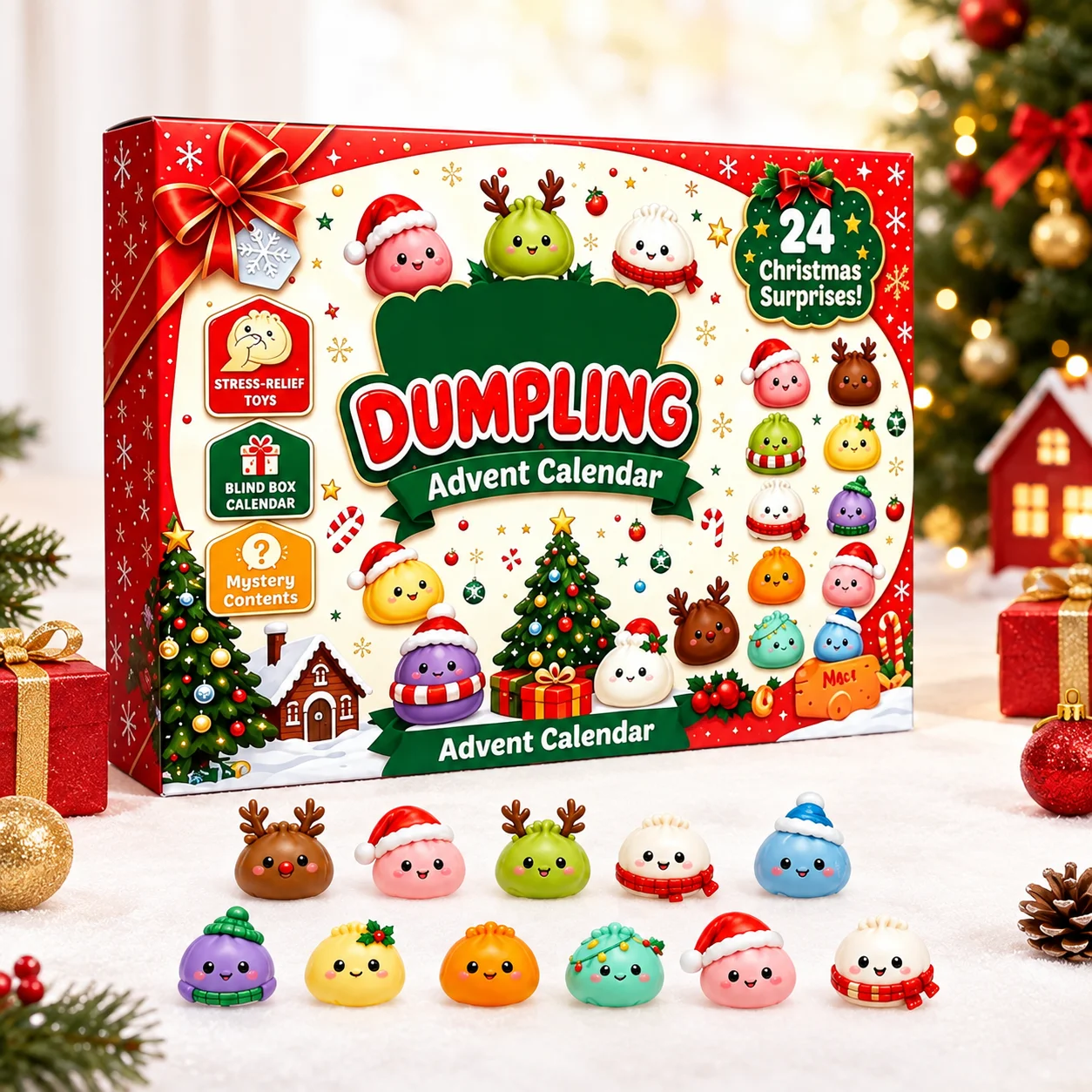 Calendario dell'Avvento a form - Advent Calendar Gift recensione e prezzo
