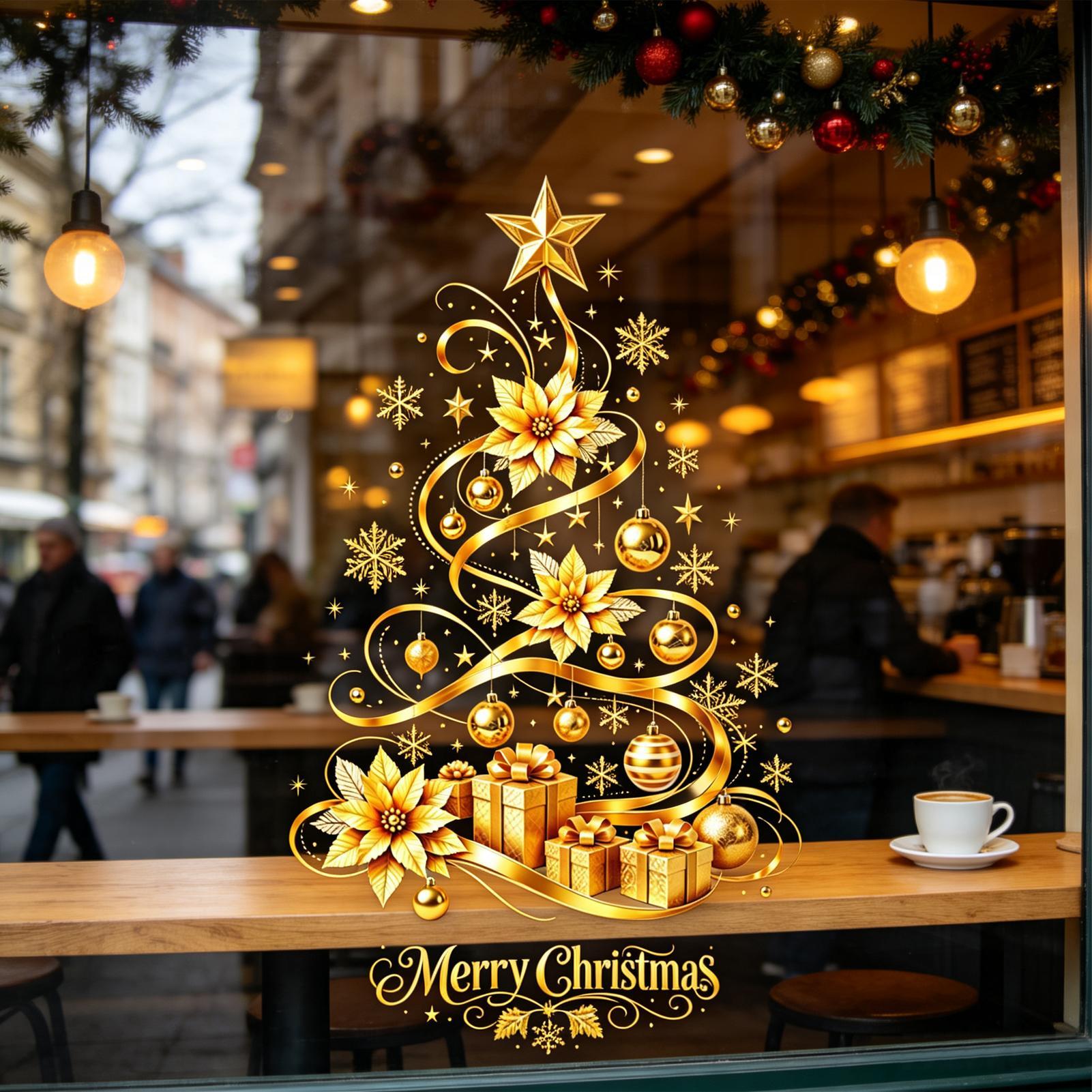 Adesivi da parete a tema natal - Snowflake Window Decal recensione e prezzo