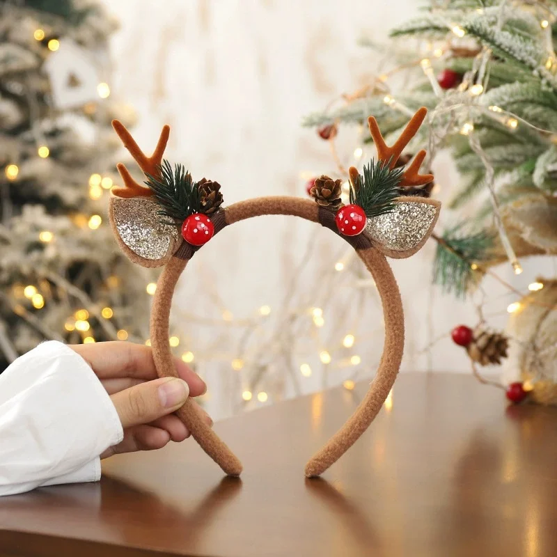 1Pc Fasce Di Natale Feste Di N - Reindeer Antlers Headband recensione e prezzo