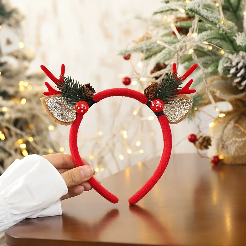 1Pc Fasce Di Natale Feste Di N - Reindeer Antlers Headband recensione e prezzo