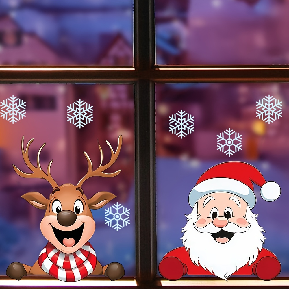 Adesivi natalizi per finestre: - Snowflake Window Decal recensione e prezzo