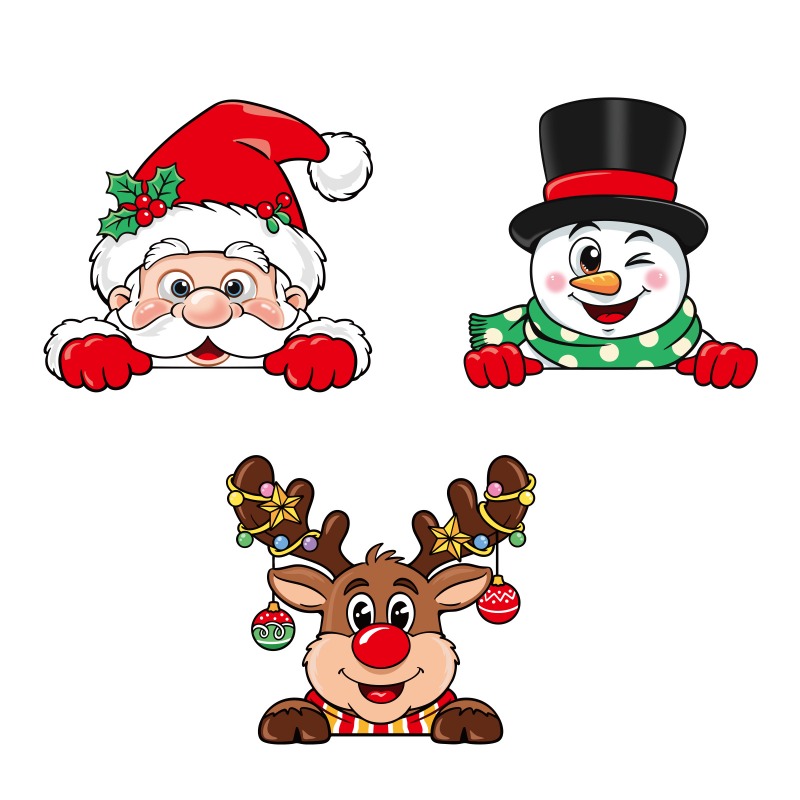 Adesivi Statici Natalizi con R - Snowflake Window Decal recensione e prezzo