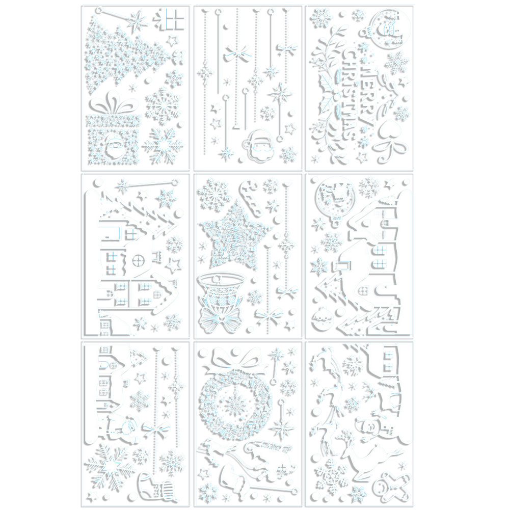 Grandi adesivi natalizi per fi - Snowflake Window Decal recensione e prezzo