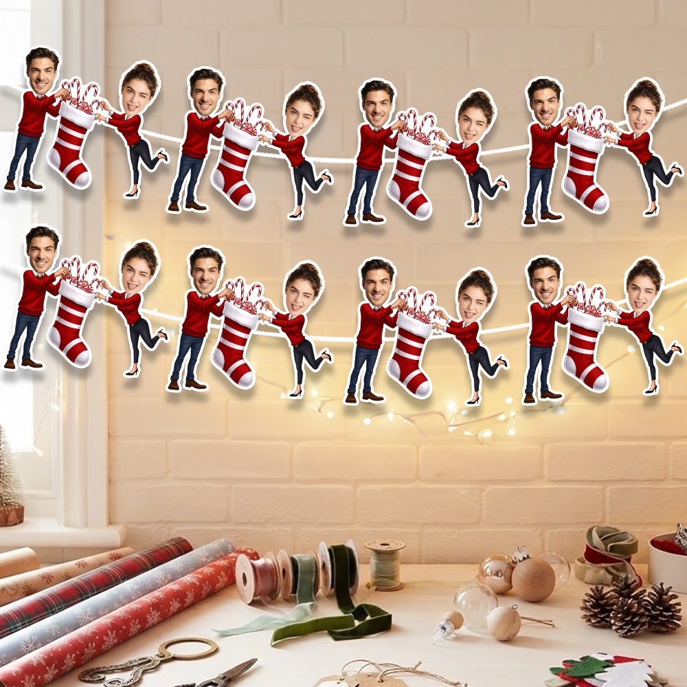 8/16/24 Pezzi Calza di Natale  - Christmas Stocking Hanging recensione e prezzo